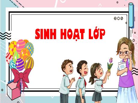 Bài giảng Sinh hoạt lớp Lớp 5 - Tuần 21 - Năm học 2024-2025 - Phan Thị Trinh