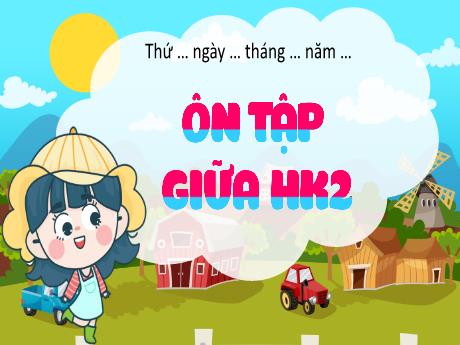 Bài giảng Tiếng Việt Lớp 5 Sách Kết nối tri thức - Bài: Ôn tập giữa học kì 2 - Năm học 2024-2025 - Phan Thị Trinh